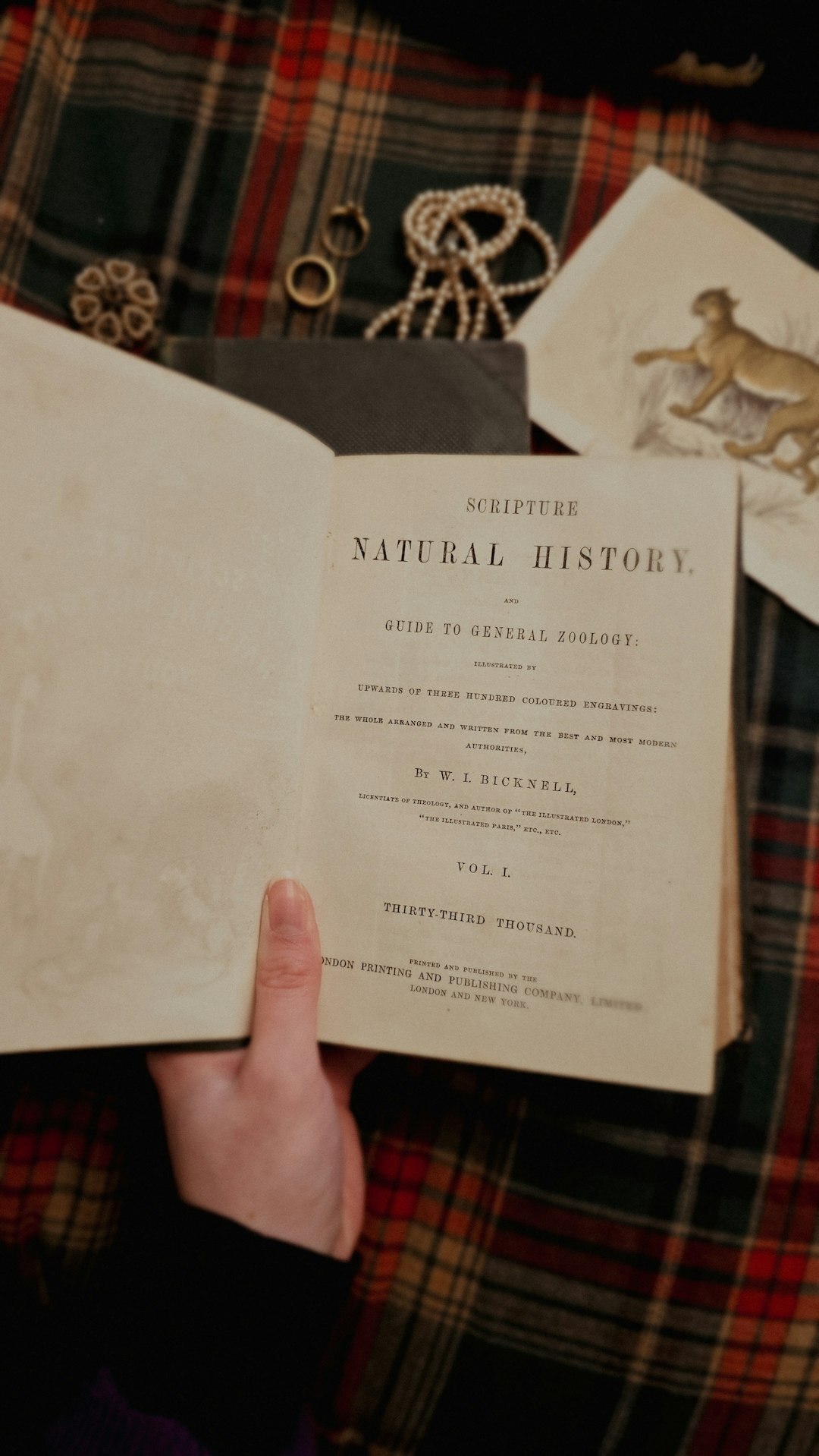 detective reading old book