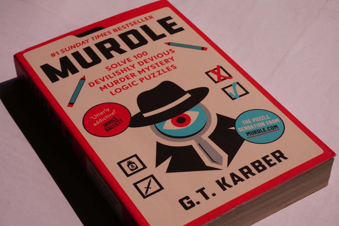 classic detective novel book cover