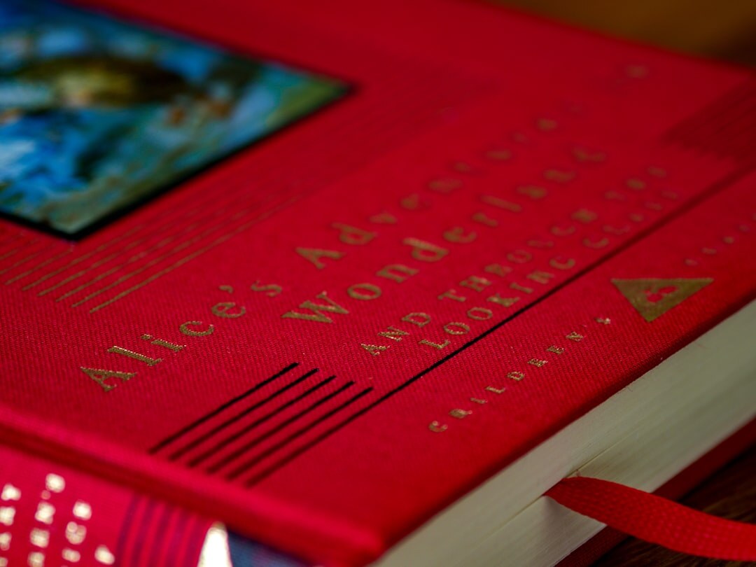 mystery book cover closeup