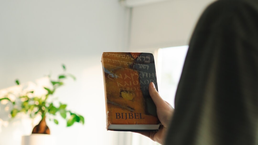 detective reading old book
